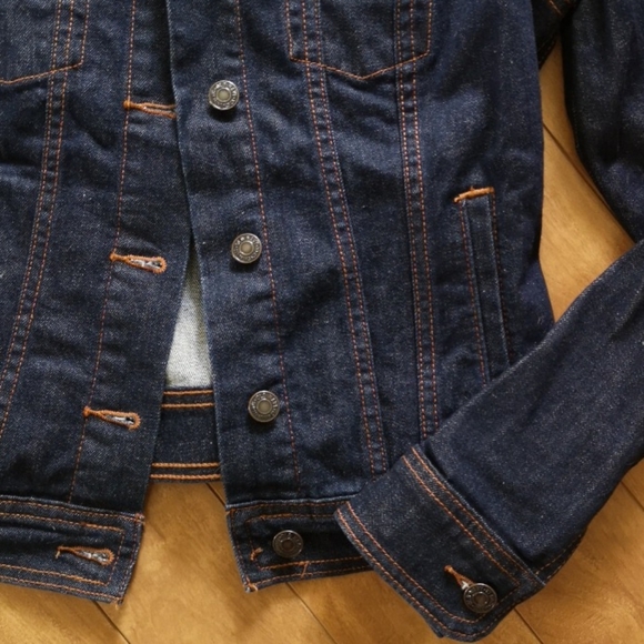 Dark denim jacket - Picture 3 of 4